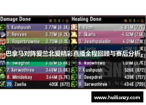 巴拿马对阵爱兰北爱精彩直播全程回顾与赛后分析
